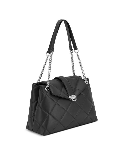 Nine West Black Layloni Shoulder Satchel