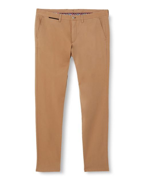 Hackett Natural Suede Multi Trim Trousers for men