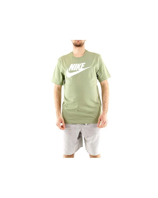 Nike NSW Tee Icon Futura T-Shirt in Green für Herren