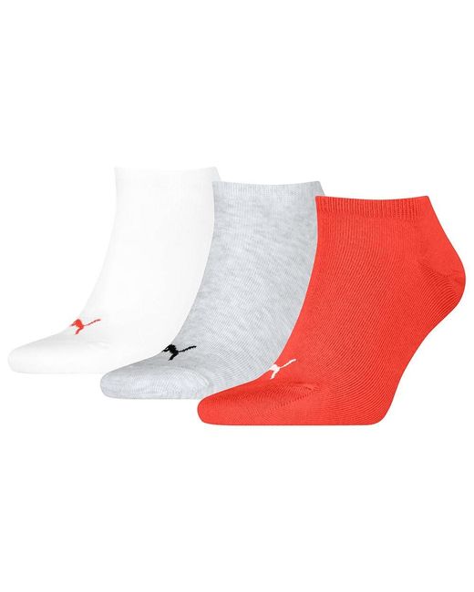PUMA Sneakers Plain 3p in het Red