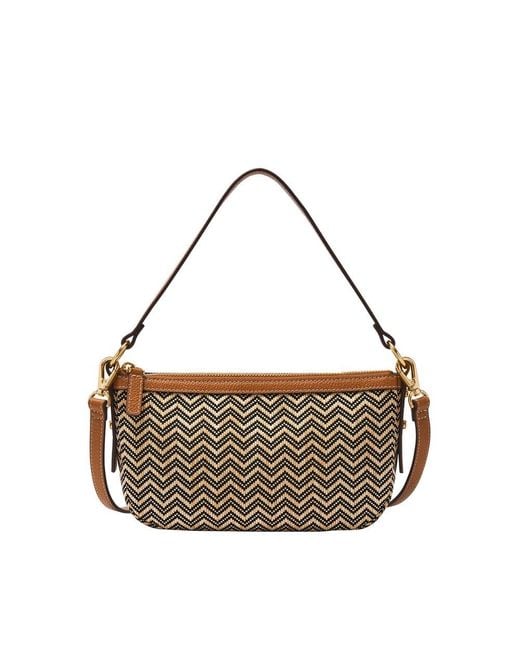 Fossil Brown Jolie Crossbody Bag