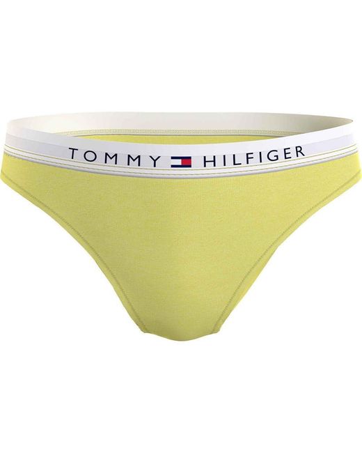 Bikini Tommy Hilfiger en coloris Yellow