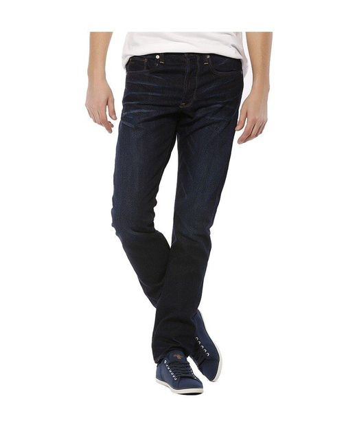 G-Star RAW 3301 Regular Tapered Jeans in Black für Herren