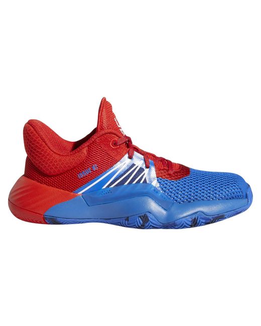Adidas D.o.n. Donovan Mitchell Issue #1 Spiderman Basketball Shoes Blue/red/footwear White for men