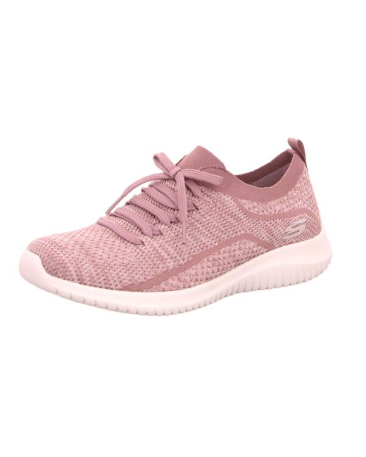 Skechers Pink Ultra Flex Statements-12841 Sneaker