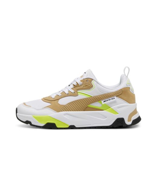 Sneakers Bianche/Marroni Uomo Amg Trinity di PUMA in White