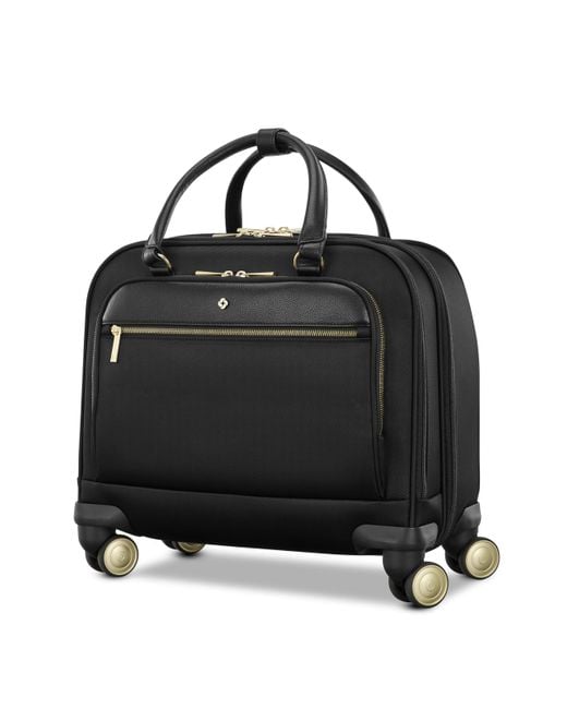 Samsonite Black Carry-on Rolling Laptop Bag With Usb