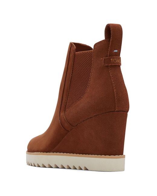TOMS Brown Maddie Ankle Boot