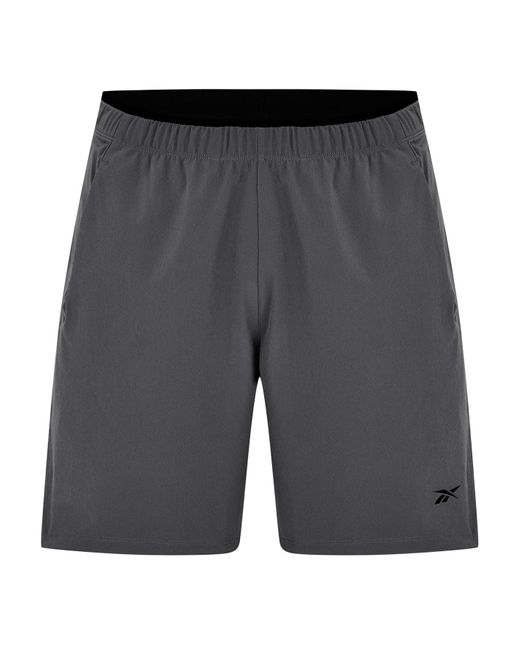 Reebok Gray S Straight 3 Performance Shorts Cold Grey Xl for men