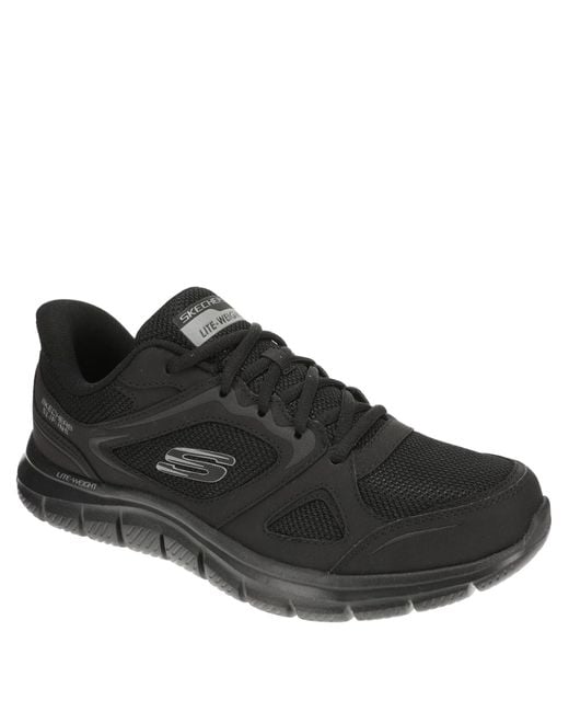 Skechers Black Hands-free Slip-ins Track Sneaker for men