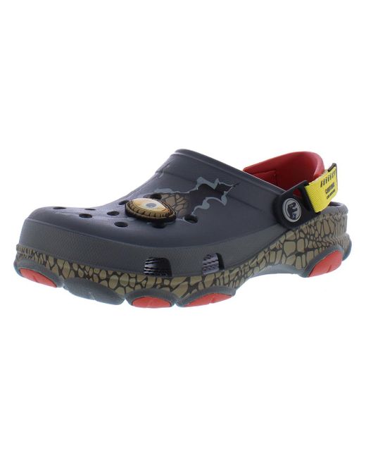 Crocs Unisex adult All Terrain Lined Clogs With Adjustable Heel Strap in Grey Lyst UK