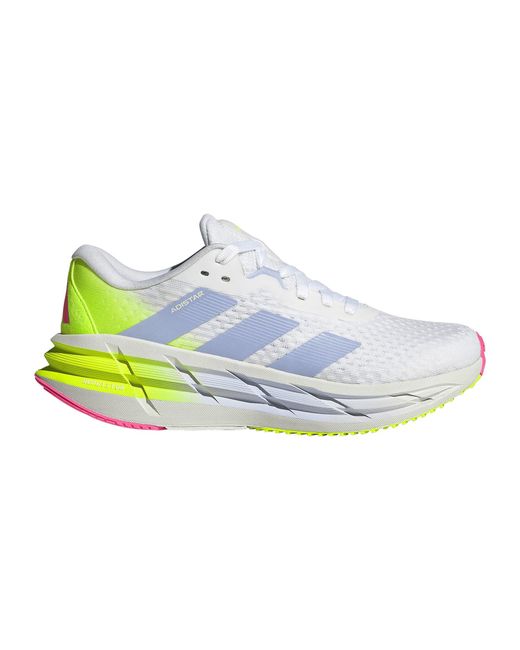 Adidas Performance Adistar 3 Hardloopschoen Wit Paars in het White