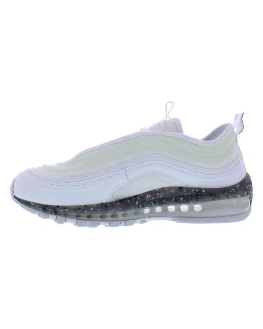 Nike White Air Max Terrascape 97 Trainers Sneakers Leather Shoes Dq3976 for men