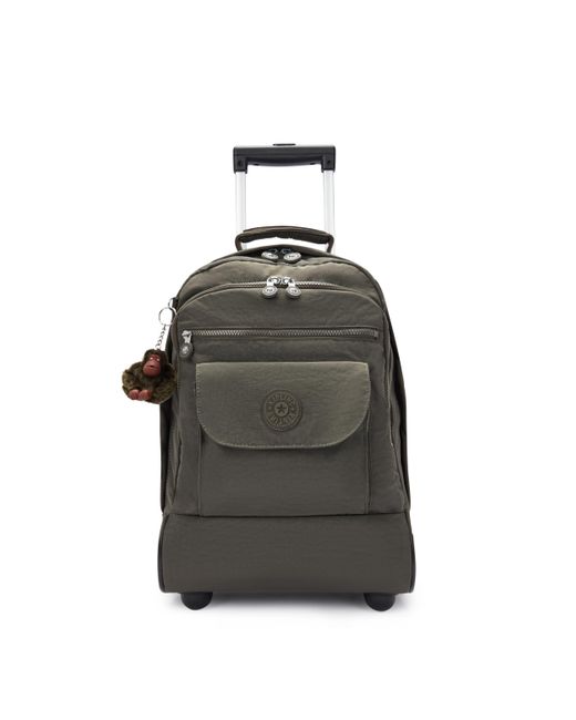 Kipling Gray Sanaa Rolling Backpack