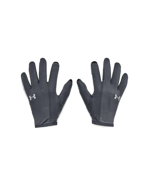 Under Armour Blue Ua Storm Run Liner Gloves Full Finger for men