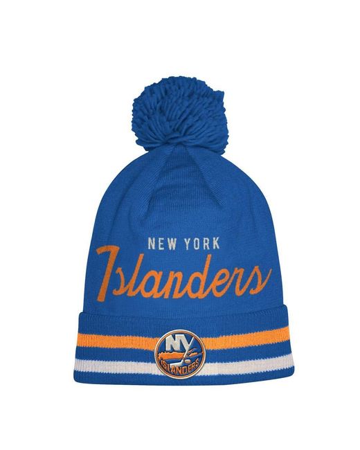 Adidas Blue New York Islanders Knit Hat Team Color