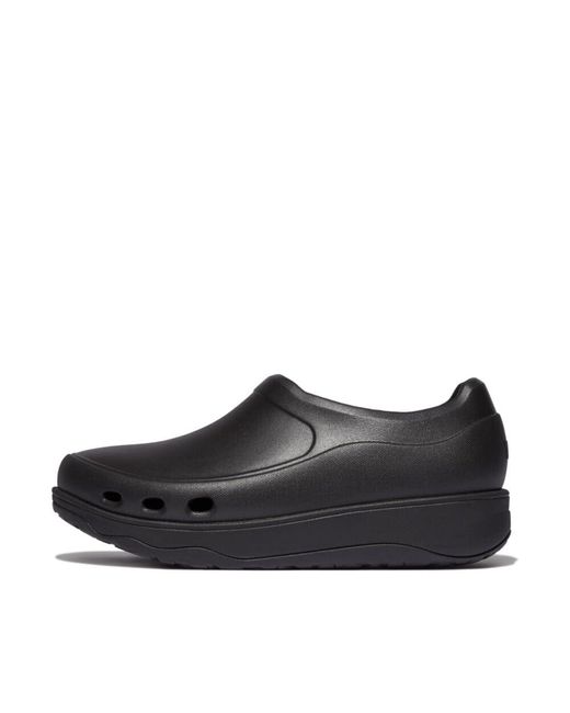 Fitflop Black Work High-performance Professional Clogs Shoe