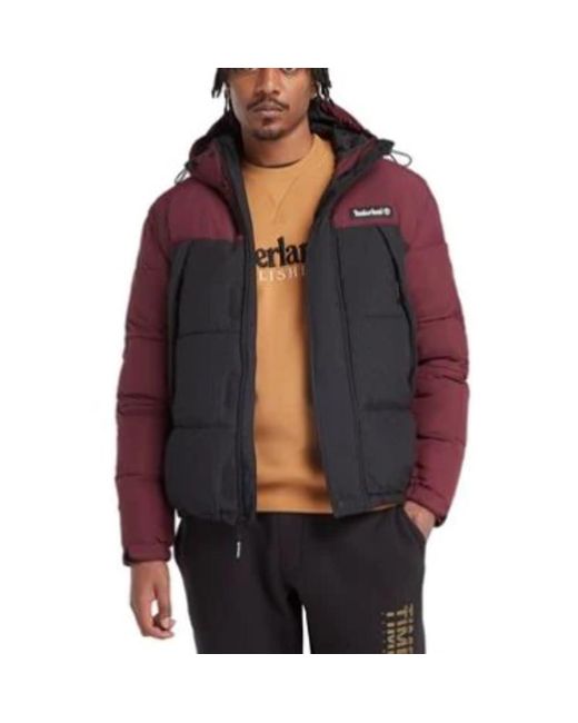 DWR Outdoor Archive Puffer Jacket Life Black Giacca di Timberland in Multicolor da Uomo