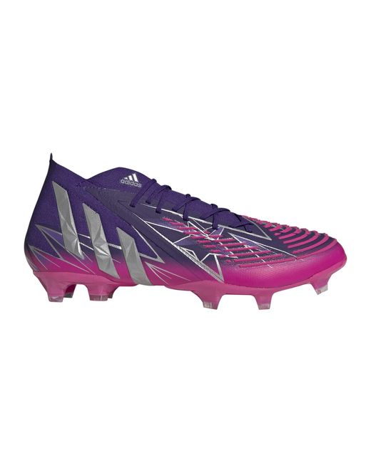 Adidas Schuhe - Nocken Predator Edge.1 FG Beyond Fast lilasilberpink 47 in Purple für Herren
