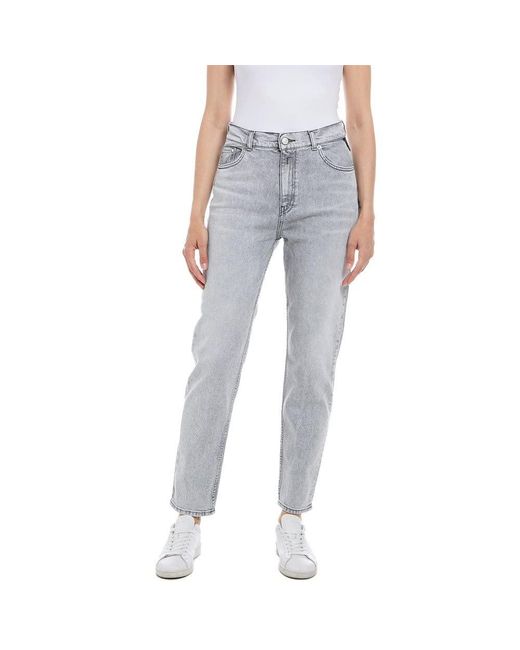 Kiley Jeans di Replay in Gray