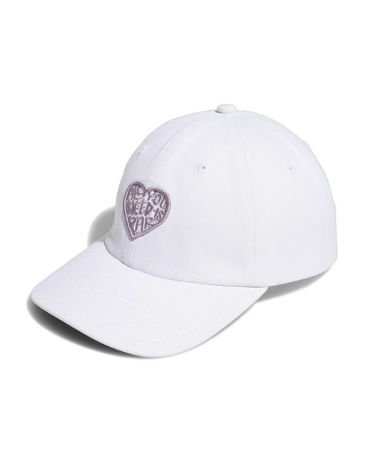 Adidas White Novelty Hat Cap