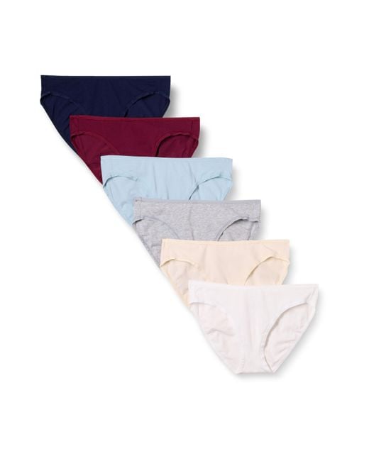 Amazon Essentials Blue Unterhose im Bikini-Schnitt aus Baumwolle