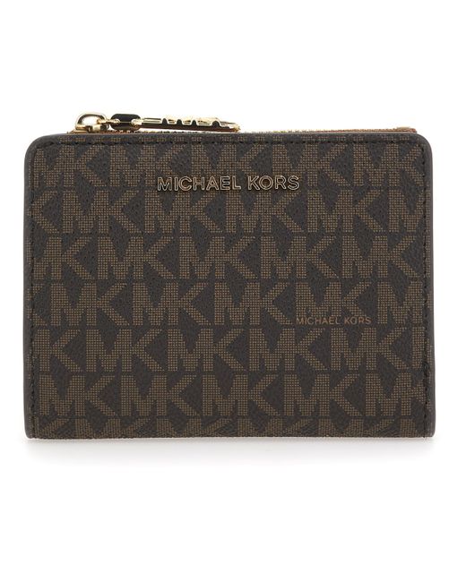Michael Kors Md Snap Coin Billfold in het Black