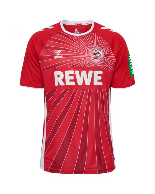 Hummel Red 1.FC Köln Jersey 2024/2025 Away - M