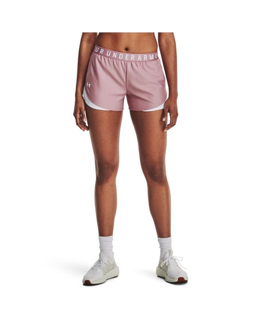 Under Armour Pink S Play Up 3.0 Shorts,