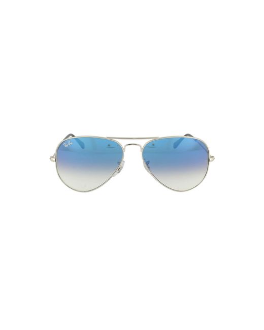 Ray-Ban Blue – Aviator – Rb3025 Metal Aviator Polarised Sunglasses - for men