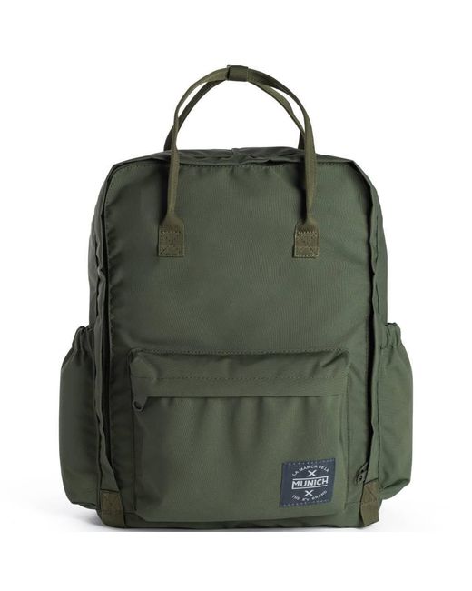 Munich Backpack Cour Large Khaki in het Green