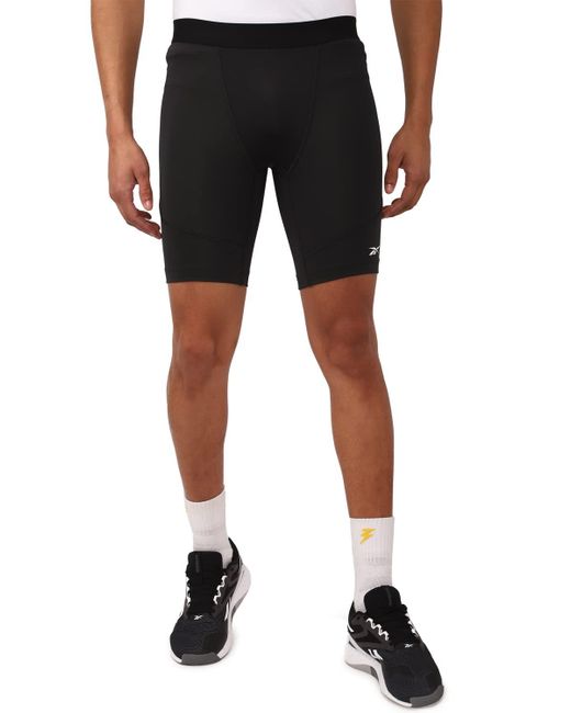 Workout Ready Compression Pantalones Cortos Reebok de hombre de color Black