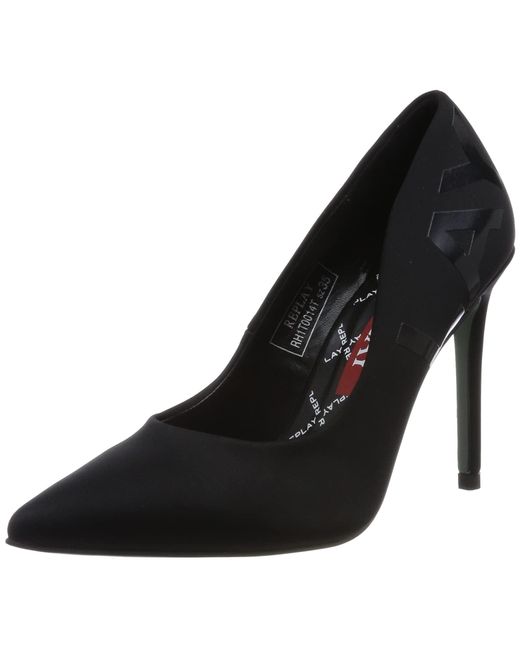 Replay Black Isabel Fluo Pumps