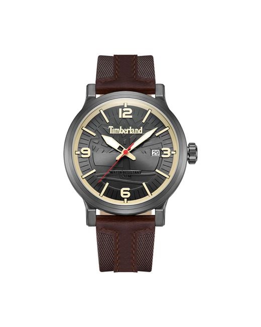 Timberland Analog Quarz Uhr mit Edelstahl Armband TDWGN0029104 in Multicolor für Herren