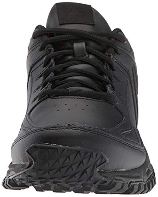 reebok men's ridgerider leather 4e sneaker
