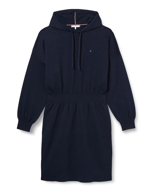 Tommy Hilfiger Blue Sweater Dresses