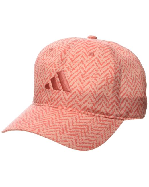 Adidas Pink Performance Printed Hat Cap