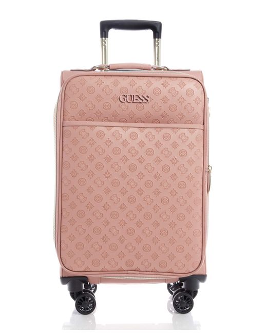 Guess Pink Fashion Travel Janelle 24" Softside Check-in Spinner