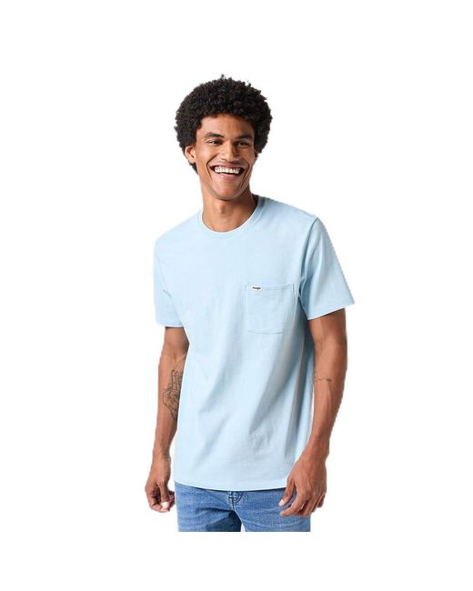Wrangler Blue Pocket Tee T-shirt for men