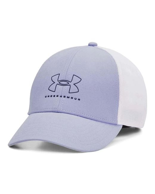 Iso-chill Driver Casquette réglable en maille pour femme, Under Armour en coloris Blue