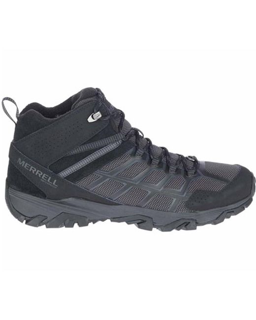 Merrell Black Moab Fst 3 Thermo Mid Wp Hiking Boot for men