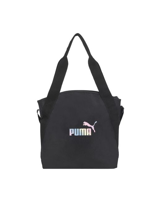 PUMA Evercat Logo Tote in Black Lyst UK