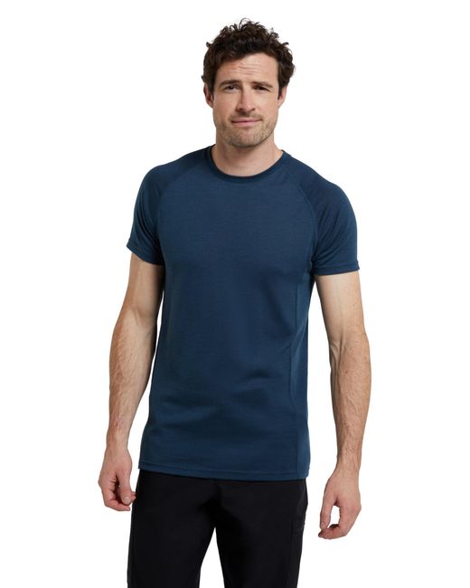 Shirt Thermique – Laine très Mountain Warehouse pour homme en coloris Blue