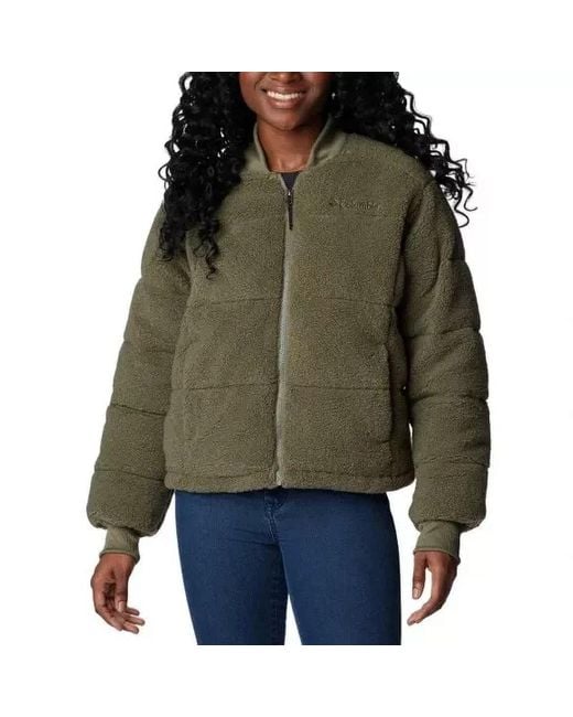 Columbia Green Puffect Novelty Jacket