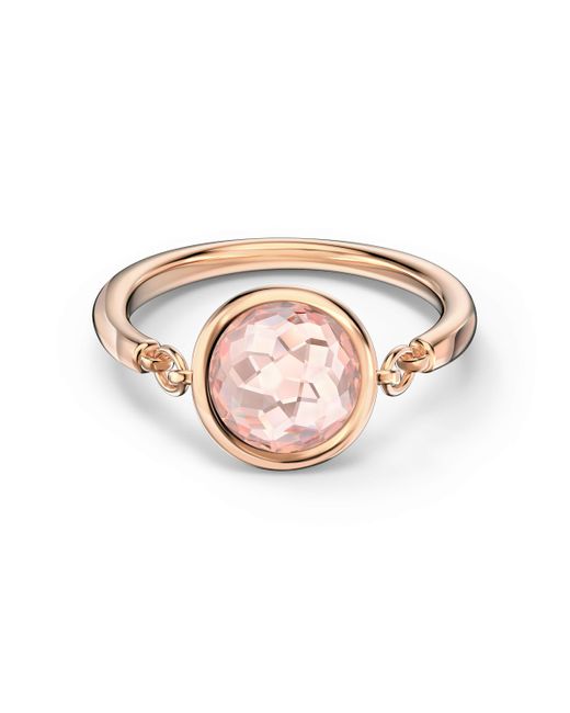Swarovski Pink Tahlia Ring 5572696 Frau roségoldfarben plattiert