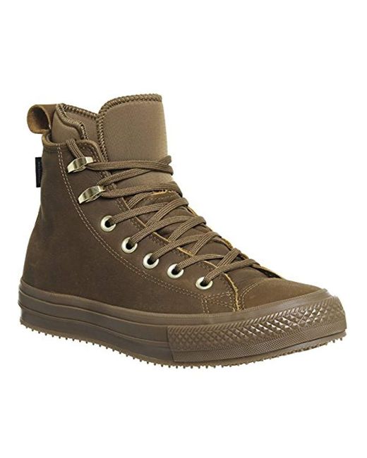 Converse Ctas Waterproof Boot Hi Womens Ankle Boots Brown - 4.5 Uk | Lyst UK
