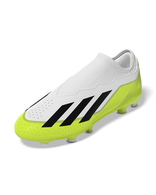 adidas X Crazyfast.3 Laceless Firm Ground Football Shoes in Green for Men |  Lyst UK