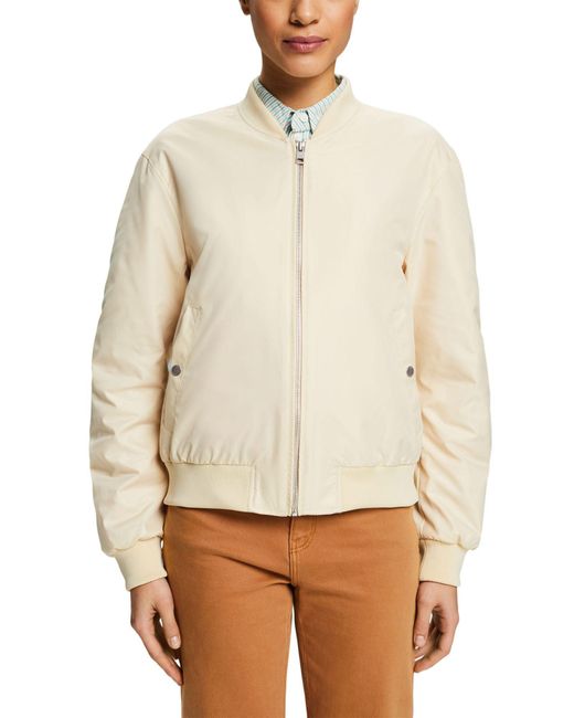 014EE1G340 Chaqueta Esprit de color White