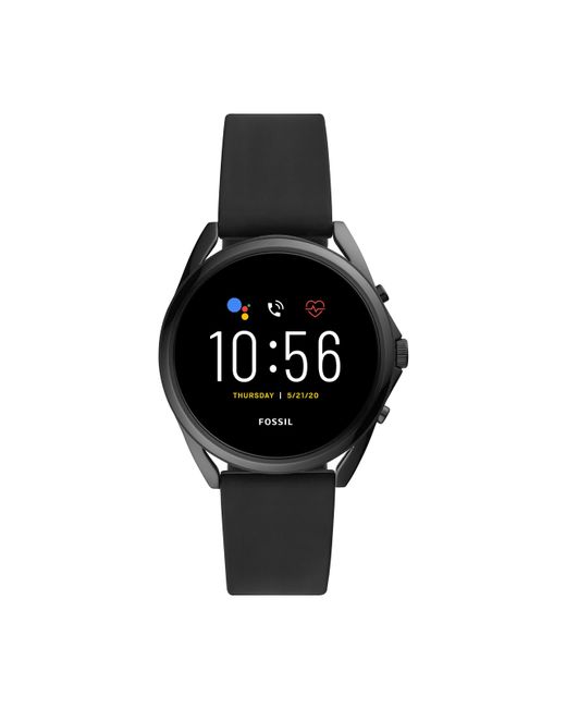 Orologio Digitale Touchscreen Uomo con Cinturino in Silicone FTW40533 di  Fossil in Nero per Uomo - 7% di sconto | Lyst