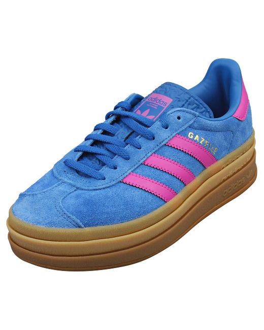 Gazelle Bold W Baskets pour femme avec semelle en caoutchouc 3 couches Adidas en coloris Blue